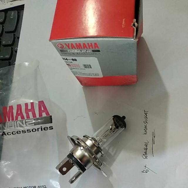 Bohlam lampu depan vixon scoopy fi asli