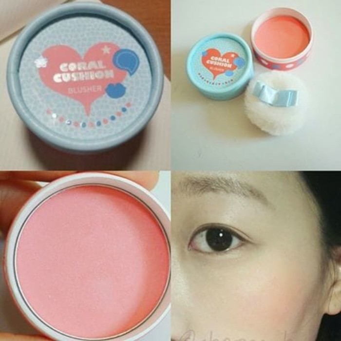 Perawatan Tubuh - Kecantikan - Make Up Wajah The Face Shop Pastel Cushion Blusher Ready Stock