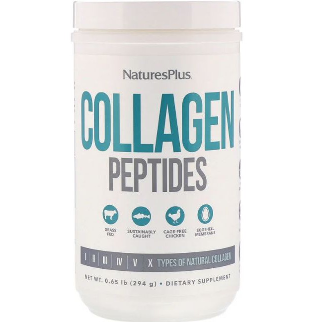 Natures Plus Collagen Peptides (294g) Kulit Kuku Rambut Kecantikan