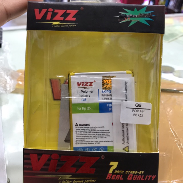 Baterai VIZZ Blackberry Q5 / Baterai Double Power Blackberry Q5