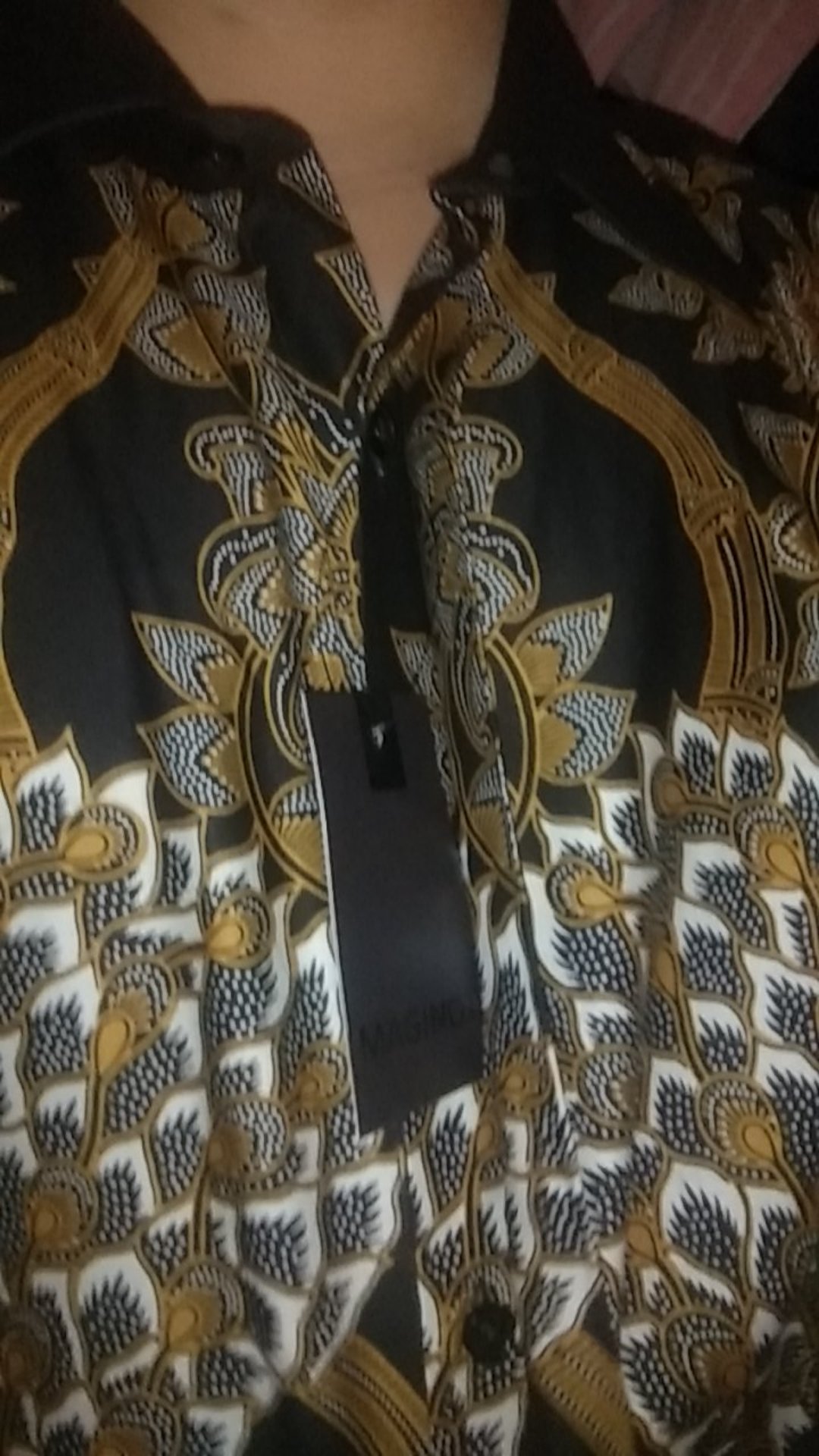 Maginot Kemeja Batik 2.0 Rayana-ls Lengan Panjang Pria + Free Masker