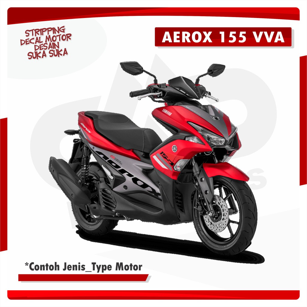 Sticker Variasi Motor Stiker Yamaha Aerox 155 Sticker Decal Aerox