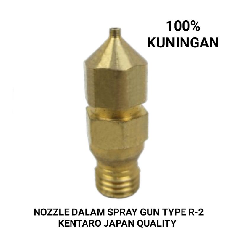 NOZZLE DALAM SPRAY GUN TYPE R-2 KENTARO JAPAN QUALITY