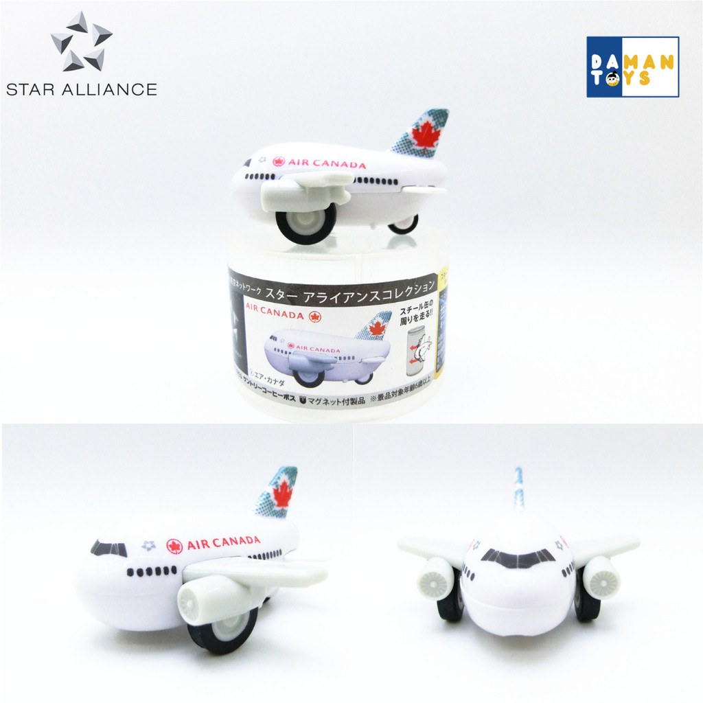 Mainan anak pesawat Pull back airplane STAR ALLIANCE, Diecast pesawat