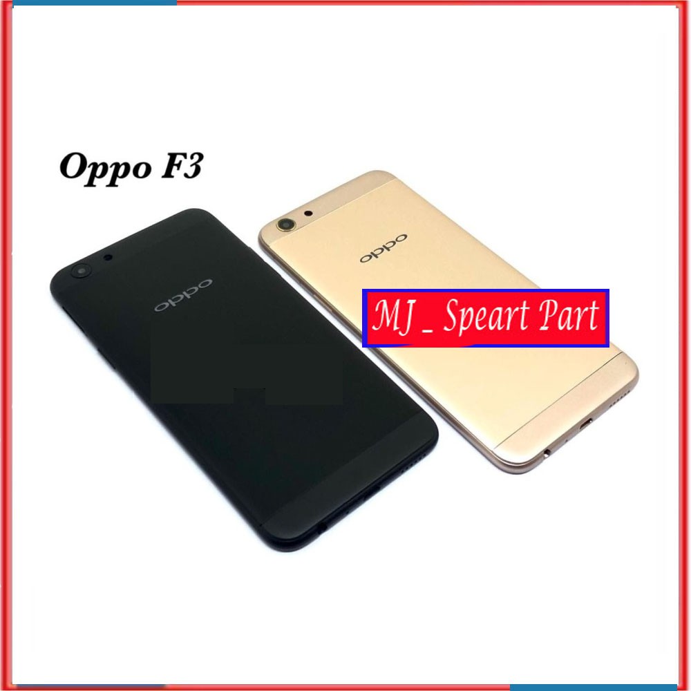 BACKDOOR - BACKCASING - TUTUPAN BATERAI OPPO F3 - HOUSING