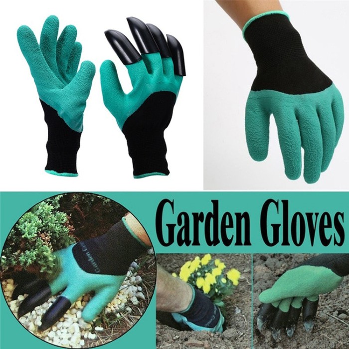 Garden Genie Gloves Sarung Tangan Berkebun Sarung Tangan Serbaguna Sarung Cakar Garden Gloves 300g Shopee Indonesia