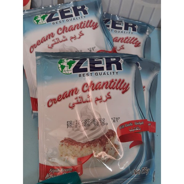 

Zer Cream Chantilly / whipping cream