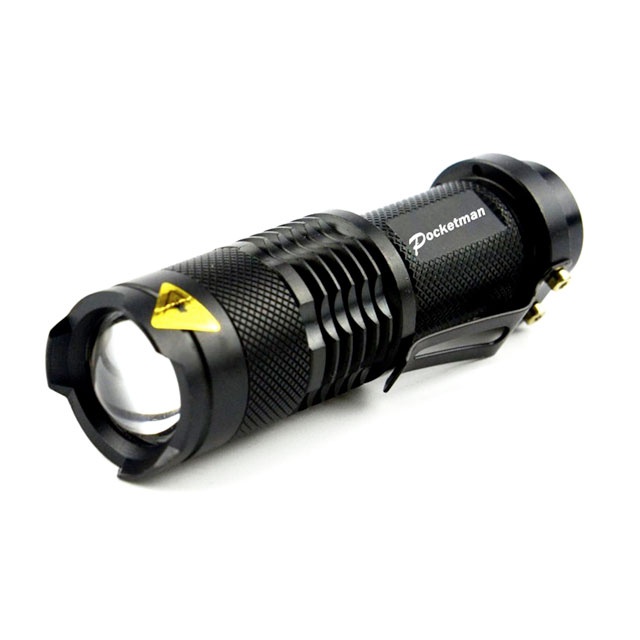 Senter Police Pocketman Senter LED Flashlight 2000 Lumens