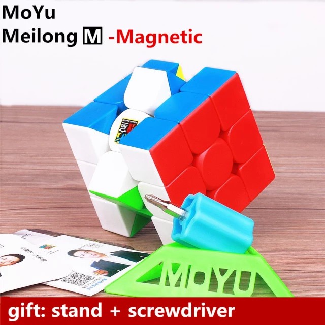 Dijual Rubik 3X3 Magnetic Moyu Weilong 3M Asli Ori Terbatas