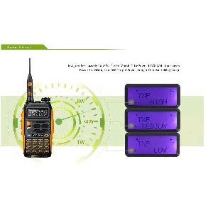 Unik HT BAOFENG GT 3TP MARKIII 8WATT ANTI AIR RESMI Berkualitas