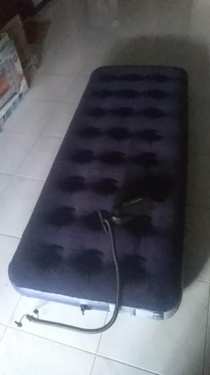 Kasur Angin Single Bestway Promo Murah + Pompa Tangan + 1 Lembar Lem