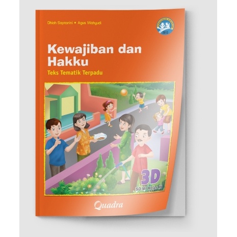 Harga satuan buku teks Quadra kurikulum k13 untuk SD kelas 3