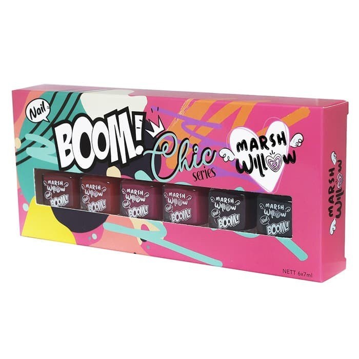 MarshWillow Nail boom Nail Polish Series (set) by Natasha Wilona