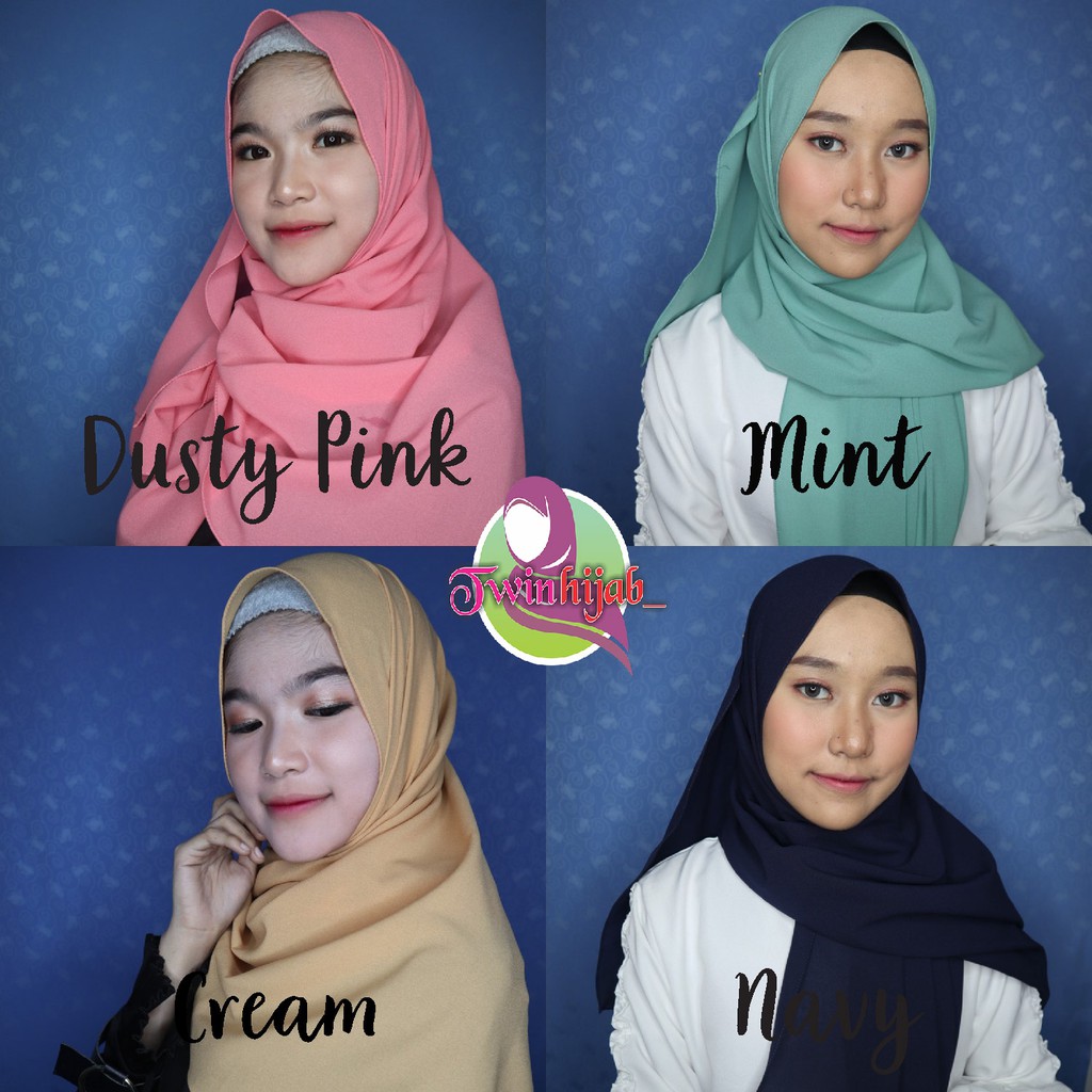 BIG SALE!! Pashmina Sabyan Diamond Italiano Premium 175x75 Grosir Hijab Cantik Kece Murah Diskon-2