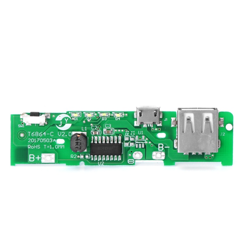 Btsg Modul Board PCB Power Bank USB 5V 2A Untuk Baterai 18650