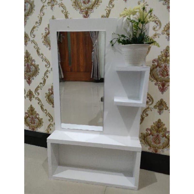 Rak Kosmetik Gantung // Rak Rias Gantung // Rak Rias Kosmetik Kokoh // Meja Rias Gantung // Cermin