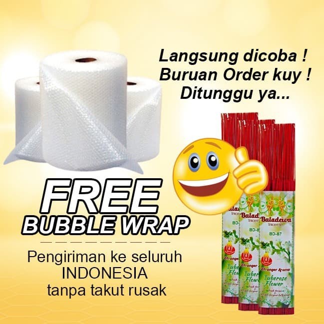 Dupa/ Hio Wangi Harum Baladewa 39 cm 100 gram 1.4 mm Tuberose merah
