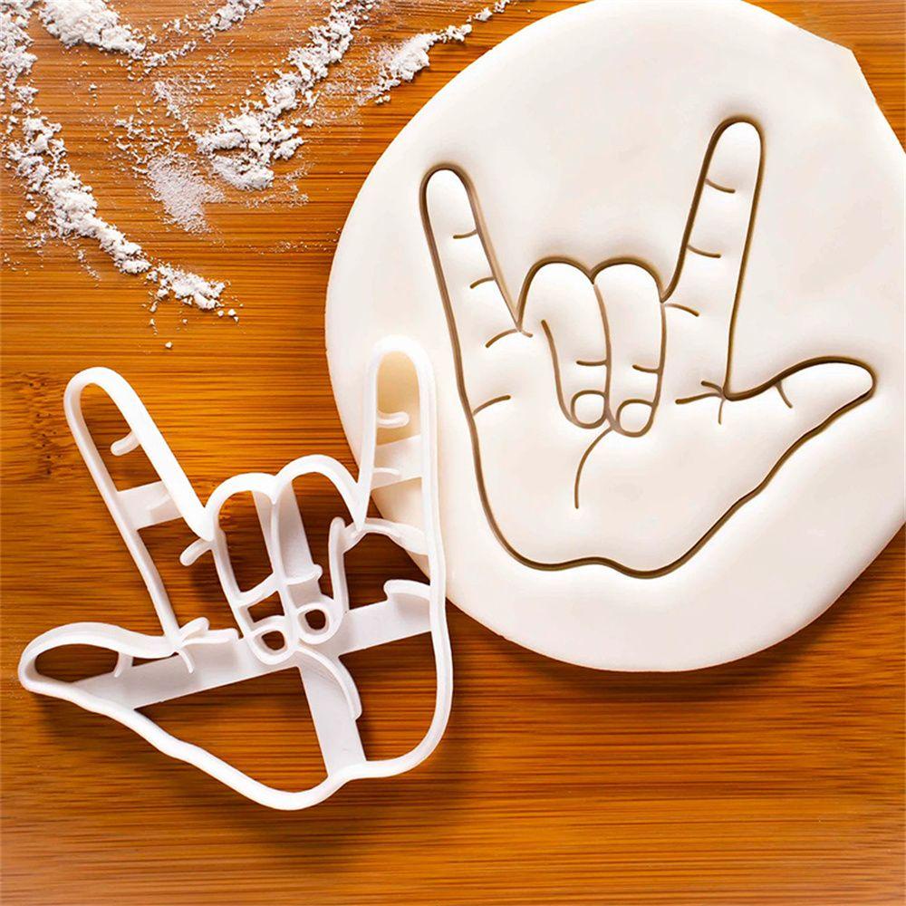 Preva Cetakan Kue Kering Bentuk Hati 3D Alat Baking &amp; Pastry Tools Dapur Gadget Perlengkapan Pesta Cookie Cutters