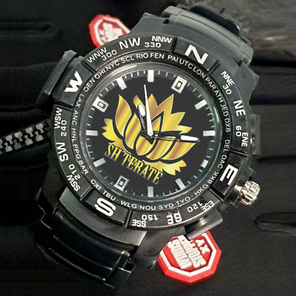 (EXCLUSIVE) Jam Tangan PSHT motif 3 Sport Bagus