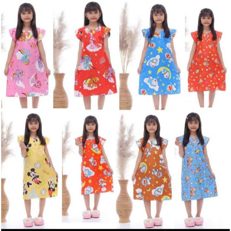 DASTER KARAKTER ANAK/DASTER ANAK USIA 2 TAHUN-12 TAHUN/ DASTER ANAK KARAKTER/DASTER ANAK KEKINIAN/SI