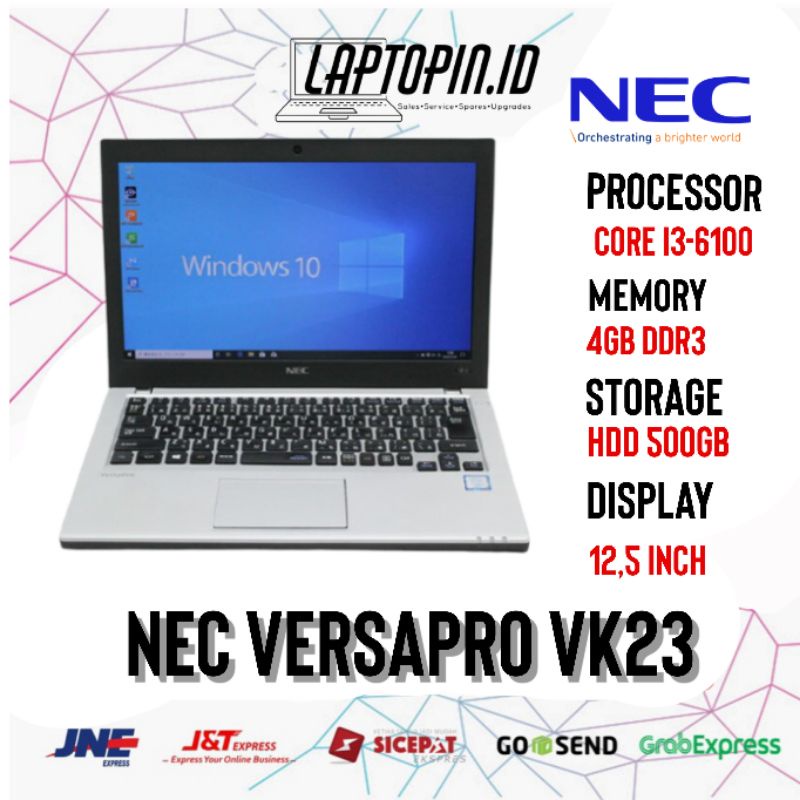 NEC VK23LB-P 6世代 I3 500GB 4GB WiFI Win10 タブレット