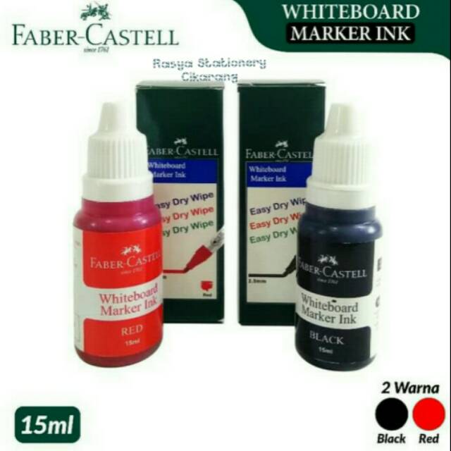 

Refill Whiteboard Marker Faber - Castell botle 30 Ml