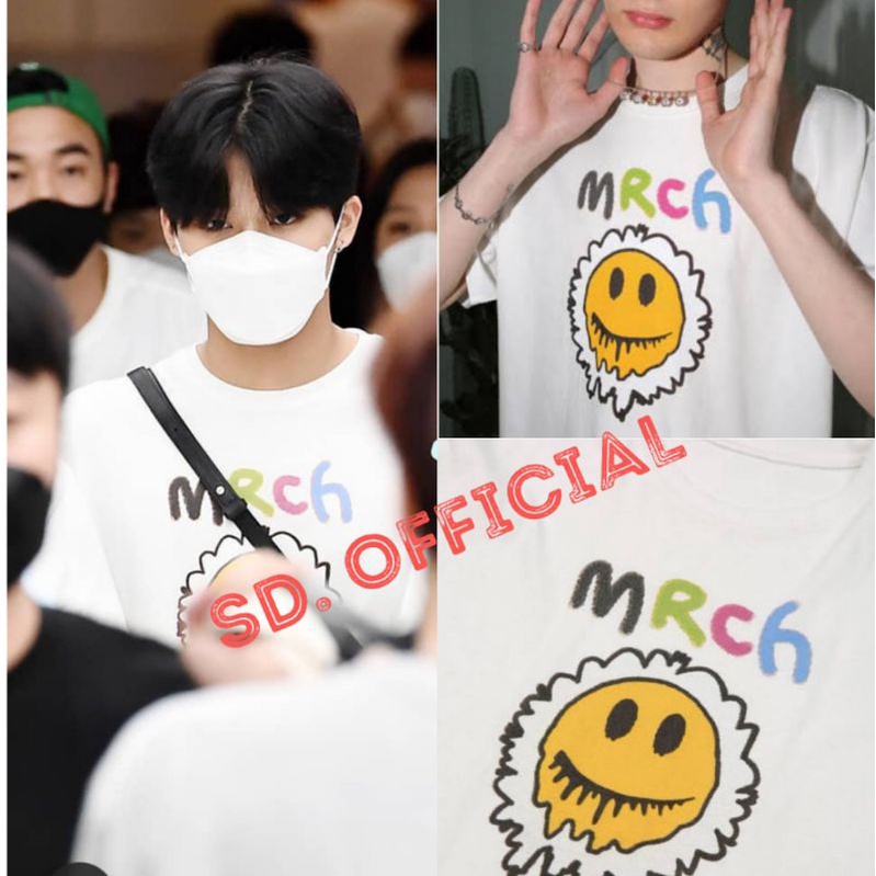 kaos Tresure Park Jeongwoo MRCH Big smile DTF Print