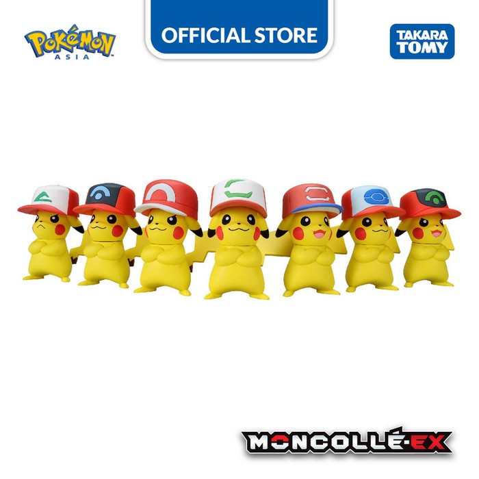Moncolle EX Historical Ash's Pikachu Set - Kemasan Rusak