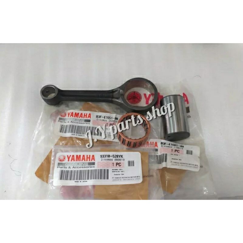 CONNECTING CON ROD BATANG STANG PISTON SEHER KIT LEXI ORIGINAL YGP