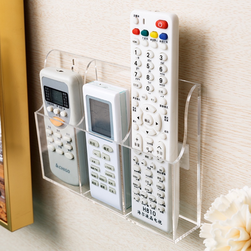 TEMPAT PENYIMPANAN REMOTE AC / STAND REMOTE / TEMPAT REMOTE TV - 3 slot remote