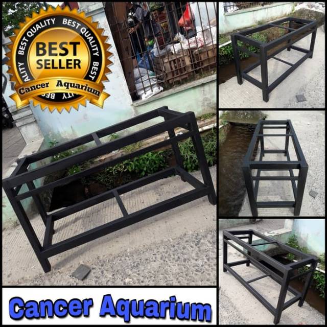 Rak Besi Aquarium Hollow 120x50 4x6