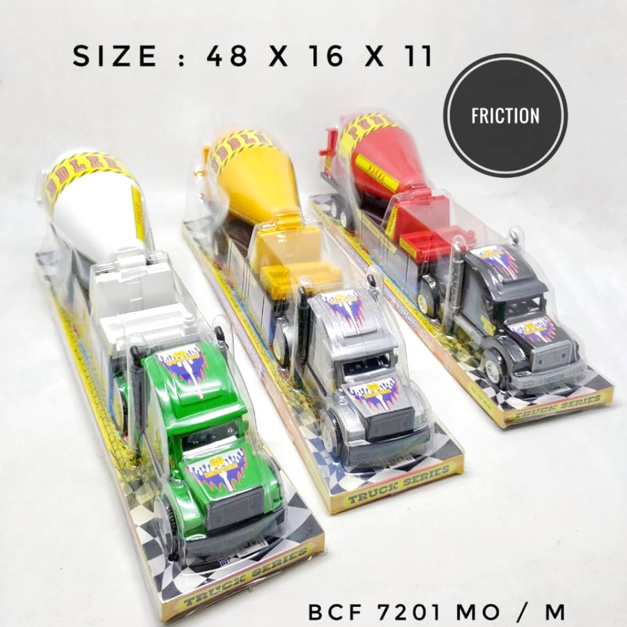 MAINAN MOBIL-MOBILAN TRUK MOLEN FRICTION WARNA WARNI