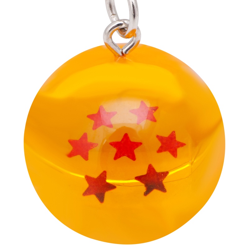 SIY  Cosplay 7 Stars Crystal Ball Keychain Keyring Pendant Gifts