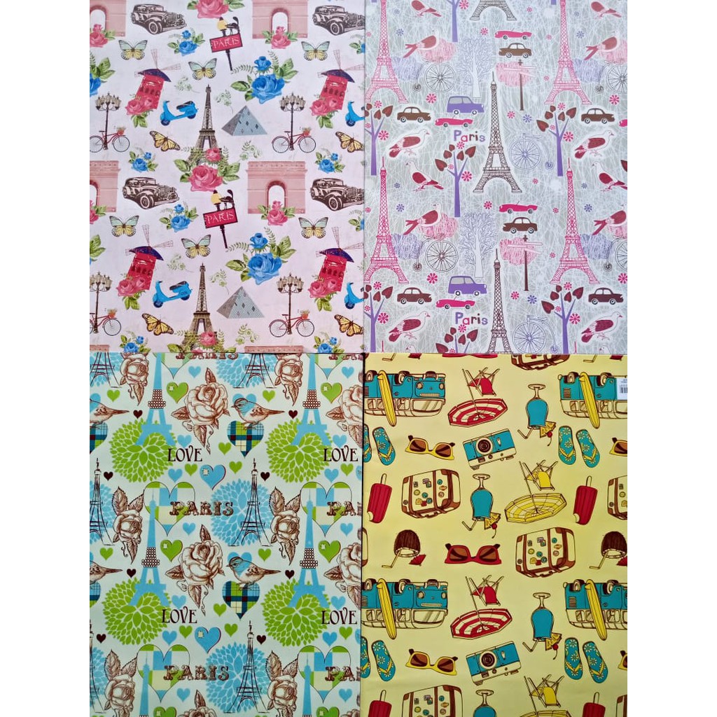 Kertas kado Karakter KIKI / TRULLY (wajib Kelipatan 10) | Shopee Indonesia