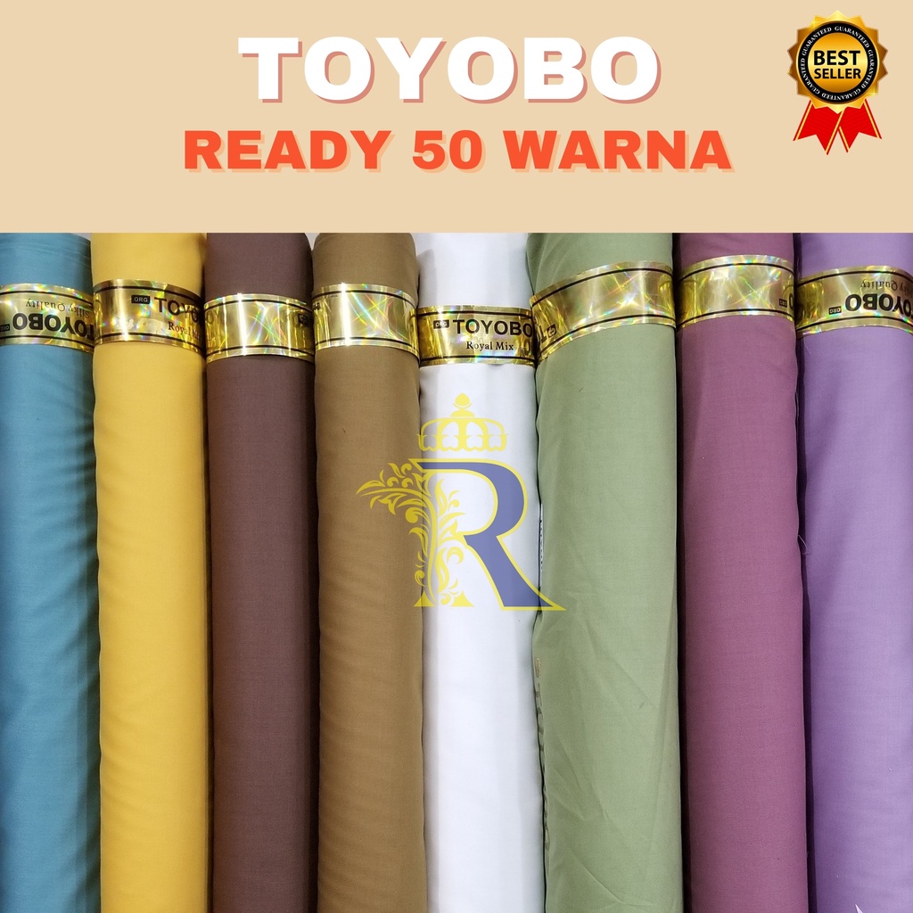 Kain Katun Toyobo Fodu Toyobo Royal Mix  Toyobo RM Toyobo Premium-4