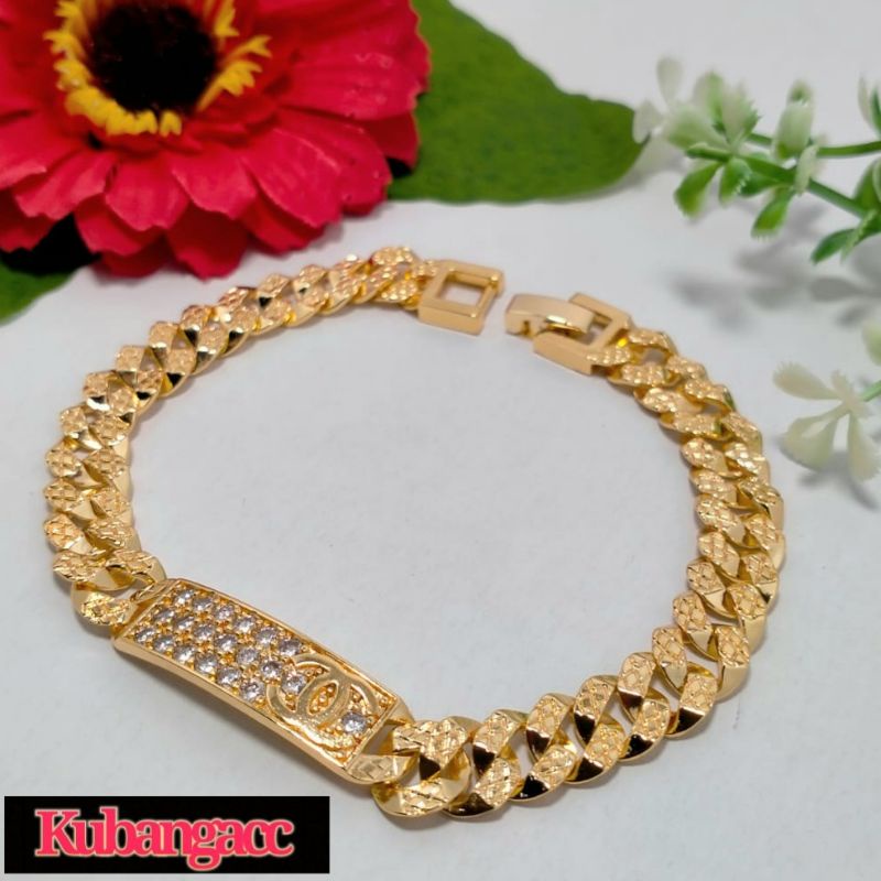 Gelang. Gelang Xuping Gelang Xuping wanita  model rantai plat Gelang wanita murah Gelang wanita
