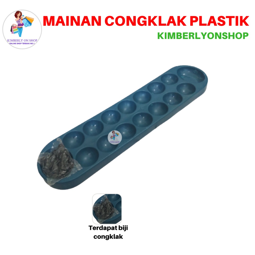 Mainan Anak Congklak Mainan Dakon Plastik Besar Mainan Tradisional