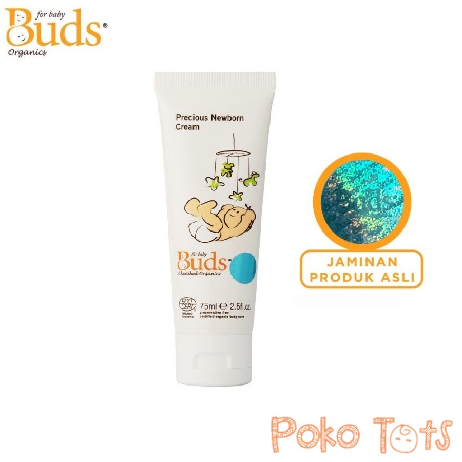 Buds Organics Precious Newborn Cream 75ml Krim Lotion Bayi Organik BCO Cherished Organic WHS