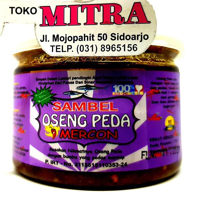 

Silahkan Order] Mercon Sambal Oseng Pedo 250Gr | Mirip Otaji Pedas Pedes Peda Maknyus