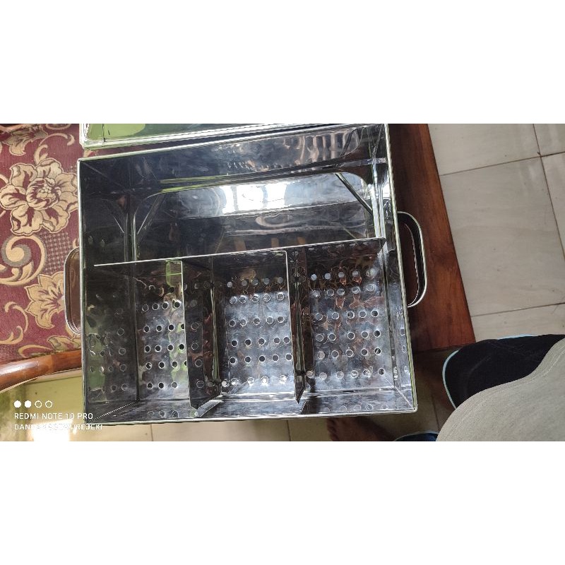 dandang bakso sekat 3 bolongan pinggir