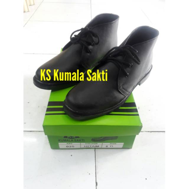 Sepatu PDH Tali Dop Kulit Asli KS-025 No. 44-45