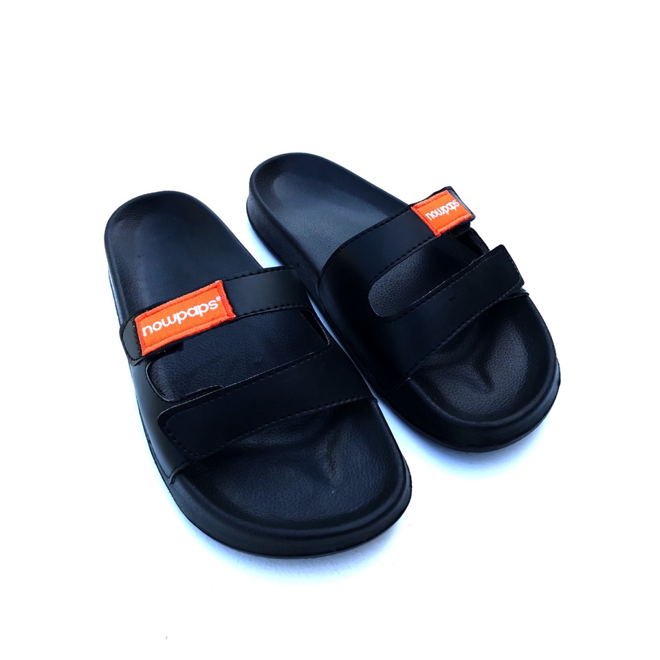 NOWPAPS.CO- SENDAL SLIDE BLACK SLIP ON. SELOP BLACK NOWPAPS GOOD MATERIAL SENDAL SANTAI MEN/WOMEN.SENDAL SANTAI.SELOP KARET