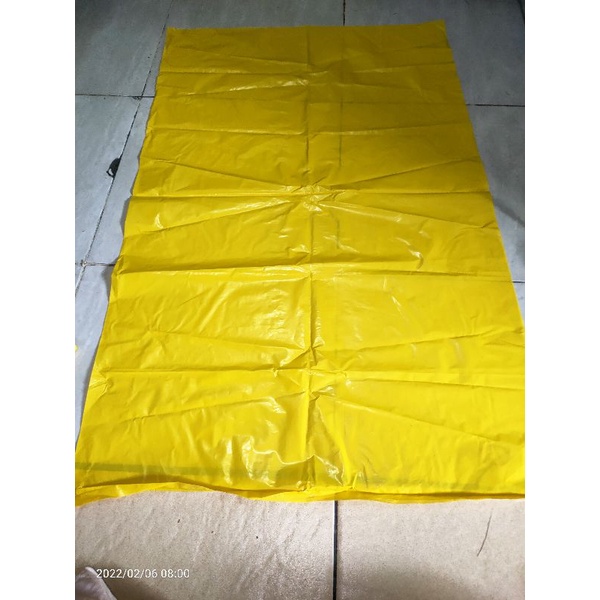 PLASTIK SAMPAH KUNING PE 50 X75