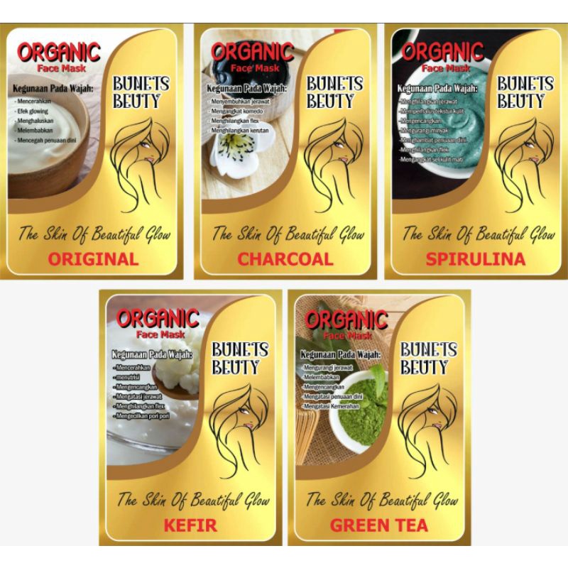 VIRAL GLOWING CLAY OF MASK ORGANIC 15 gr