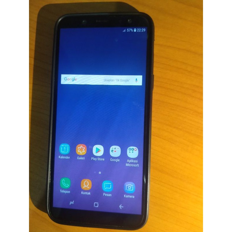 Samsung A6 ram 3/32 seken rasa baru