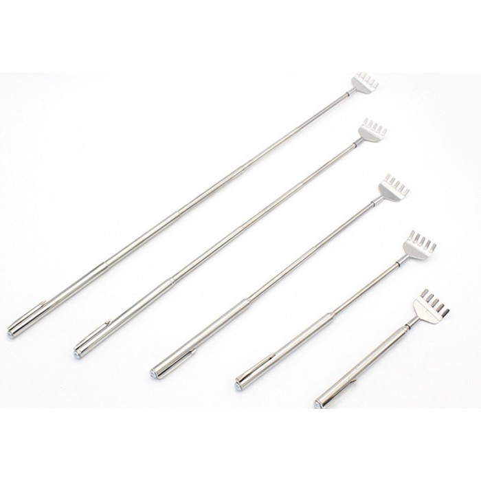 Alat Garuk Punggung Stainless Steel Extendable Telescopic LJ158