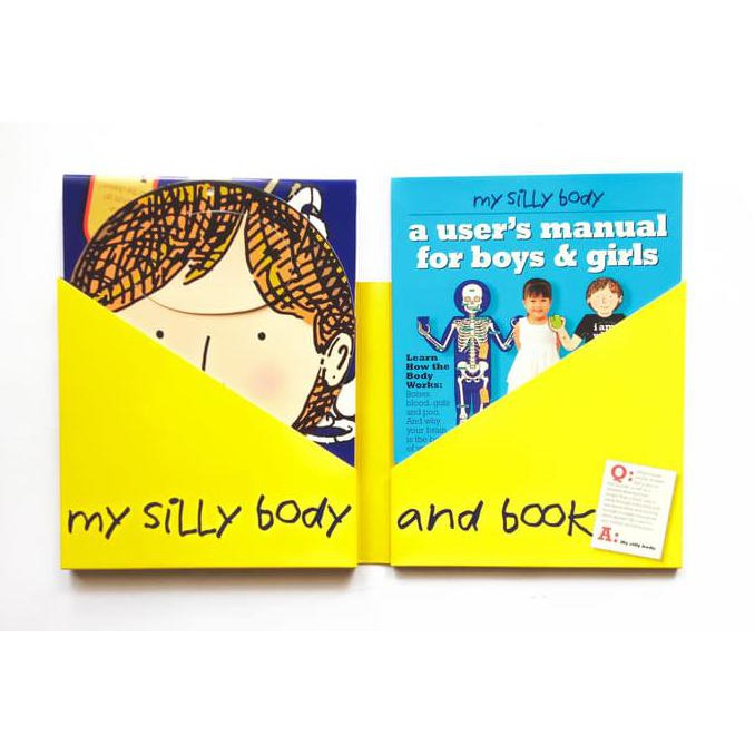 Buku Import Anak My Silly Body - Board Book