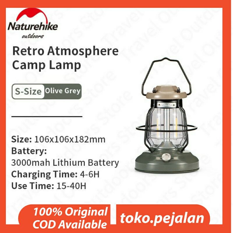 LAMPU CAMPING NATUREHIKE NH21ZM010 (S &M)