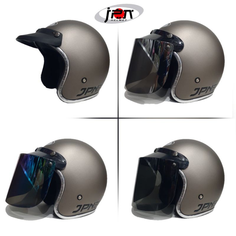 Helm Jpn List Chrom | Chrome Abu Granito