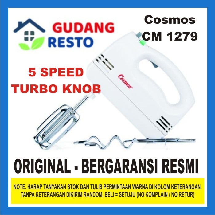 Cosmos Hand Mixer CM 1279 / Handmixer CM-1279 / han mikser CM1279